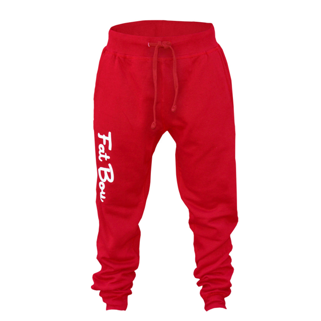 Fatboy Jogger Sweat Pants Red – Fatboysclub Clothing Company