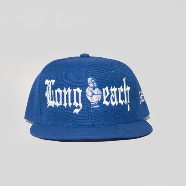 Long Beach Snap Back in Blue – Fatboysclub Clothing Company