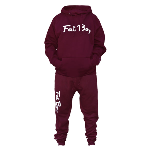 Fatboy Jogger Set Burgundy